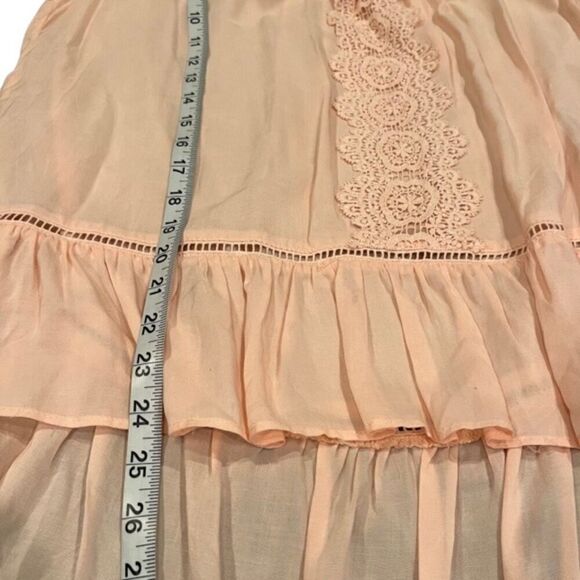 Fever Blush Tunic with Lace Accents - Picture 9 of 10